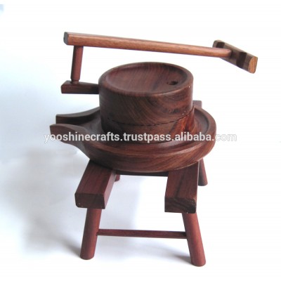 Fortune Water Mill, Rosewood water mill carving, Wooden carving.