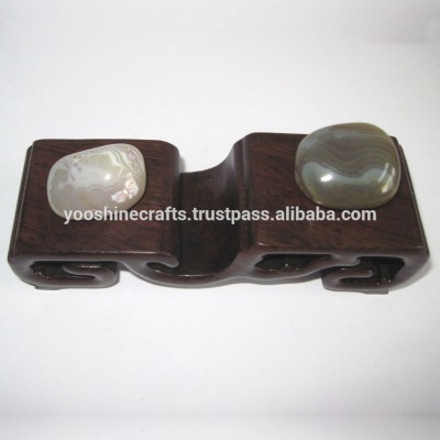 High-Low Art Platform for Jade Base, Wooden carving, Rosewood carving